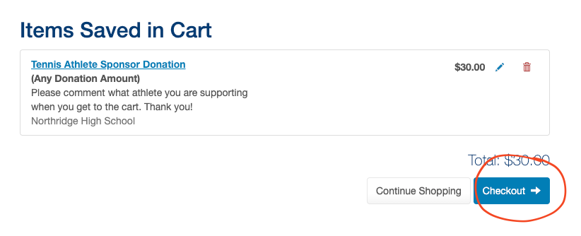 Donation step 2